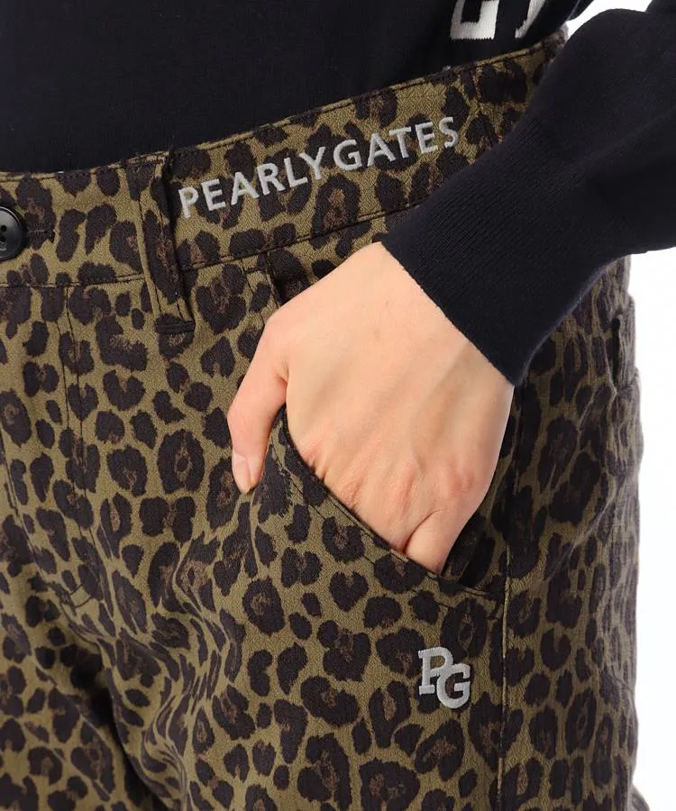 パーリーゲイツ PG パワフルストレッチ変形ダイヤ柄ストレート