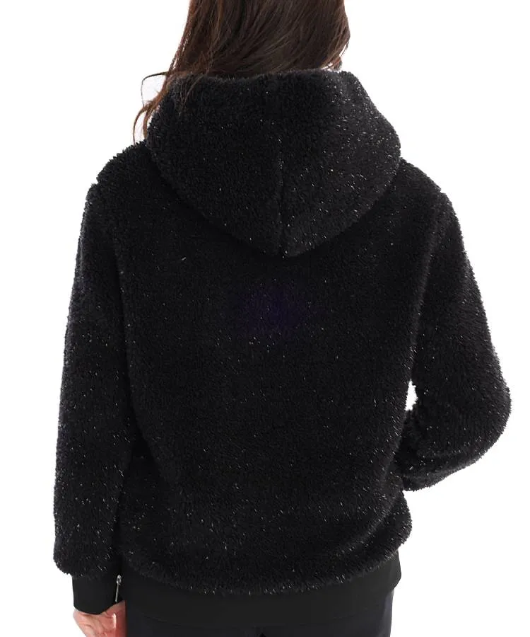 ダンスウィズドラゴン DD サイドZIPスパークファーパーカー レディース