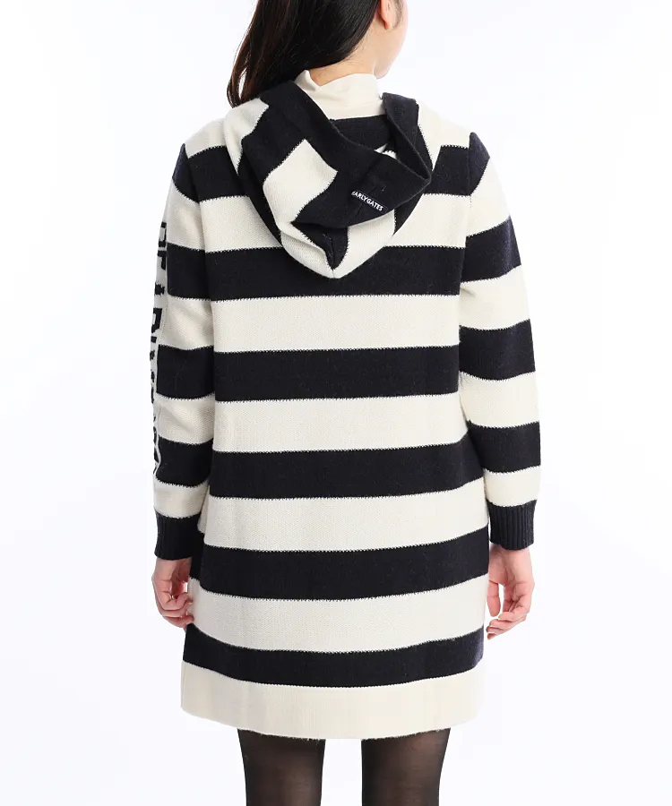 パーリーゲイツ PG 【ワゴンセール】スリーブロゴカシミヤ混ニット  