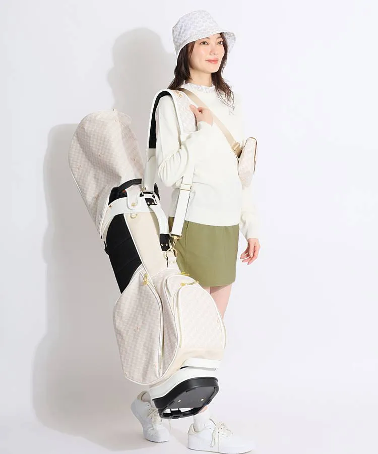 レザレクション RR 総柄ロゴバケットハット レディースゴルフウェア 