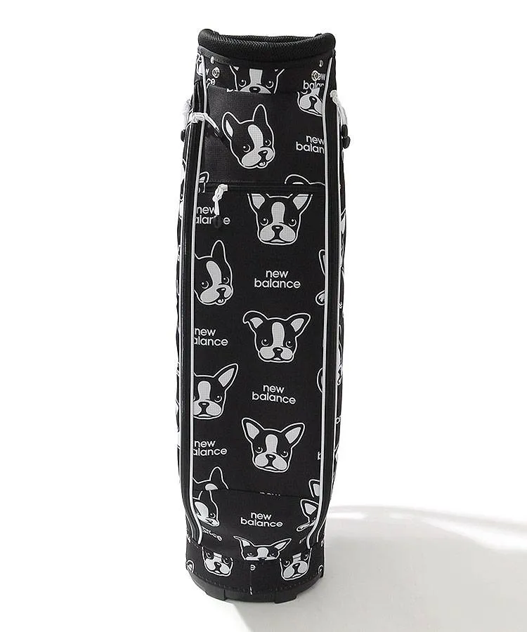 ニューバランスゴルフ NB ボストンテリア総柄キャディバッグ