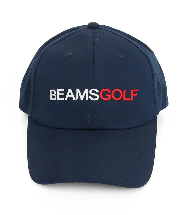 未使用 BELLMORE GOLF 刺繍ロゴ パンチングメッシュキャップ 未使用 BELLMORE GOLF 刺繍ロゴ パンチングメッシュキャップ