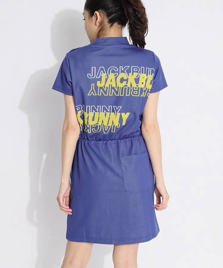 ジャックバニー JB ペチパンツ付きジャガードロゴワンピース ジャックバニー JB ペチパンツ付きジャガードロゴワンピース