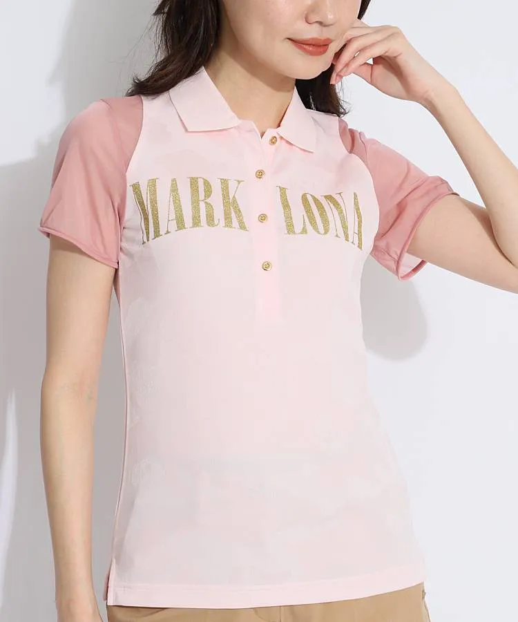 ☆美品☆MARK&LONAウェーブロゴケープ風パーカーサイズM