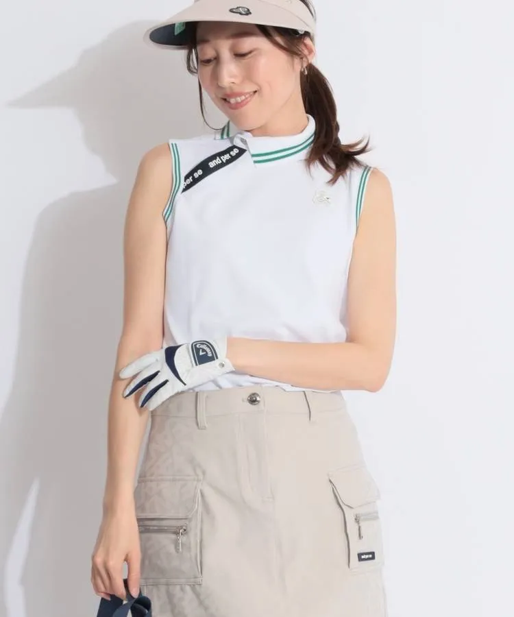 and per se AND PER SE アンパスィ ストレッチスカート 総柄